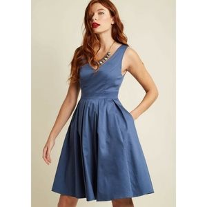 Timeless Pleated Dress